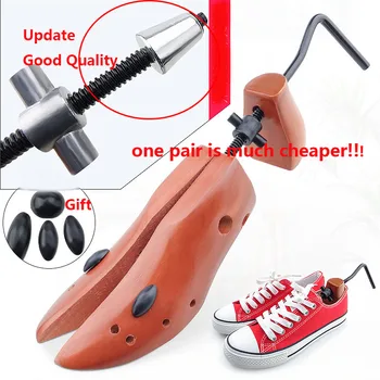 

Updated-Version HQ 2-Way Wooden Shoe Tree For Men and Women Shoes Expander djustable Shoe Stretcher Shaper Rack Sawol