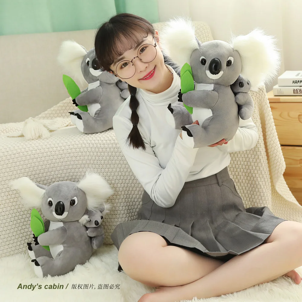 30 см милый медведь коала плюшевые игрушки для матери и сына кукла мягкие животные