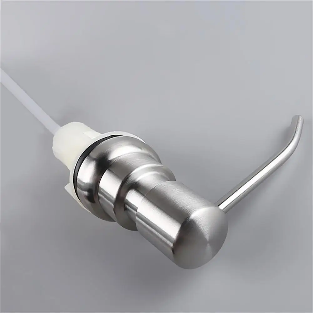 Soap Dispenser Stainless Steel Soap Bottle For Kitchen Sink Bathroom pump dozownik do mydla