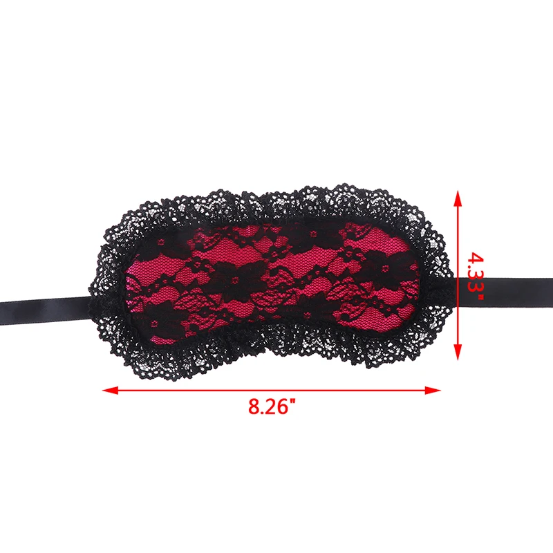 1PCS Travel Relax Aid Blindfolds Sex Eye Mask Lace Blindfold Patch Rest Eye Mask Padded Shade Cover