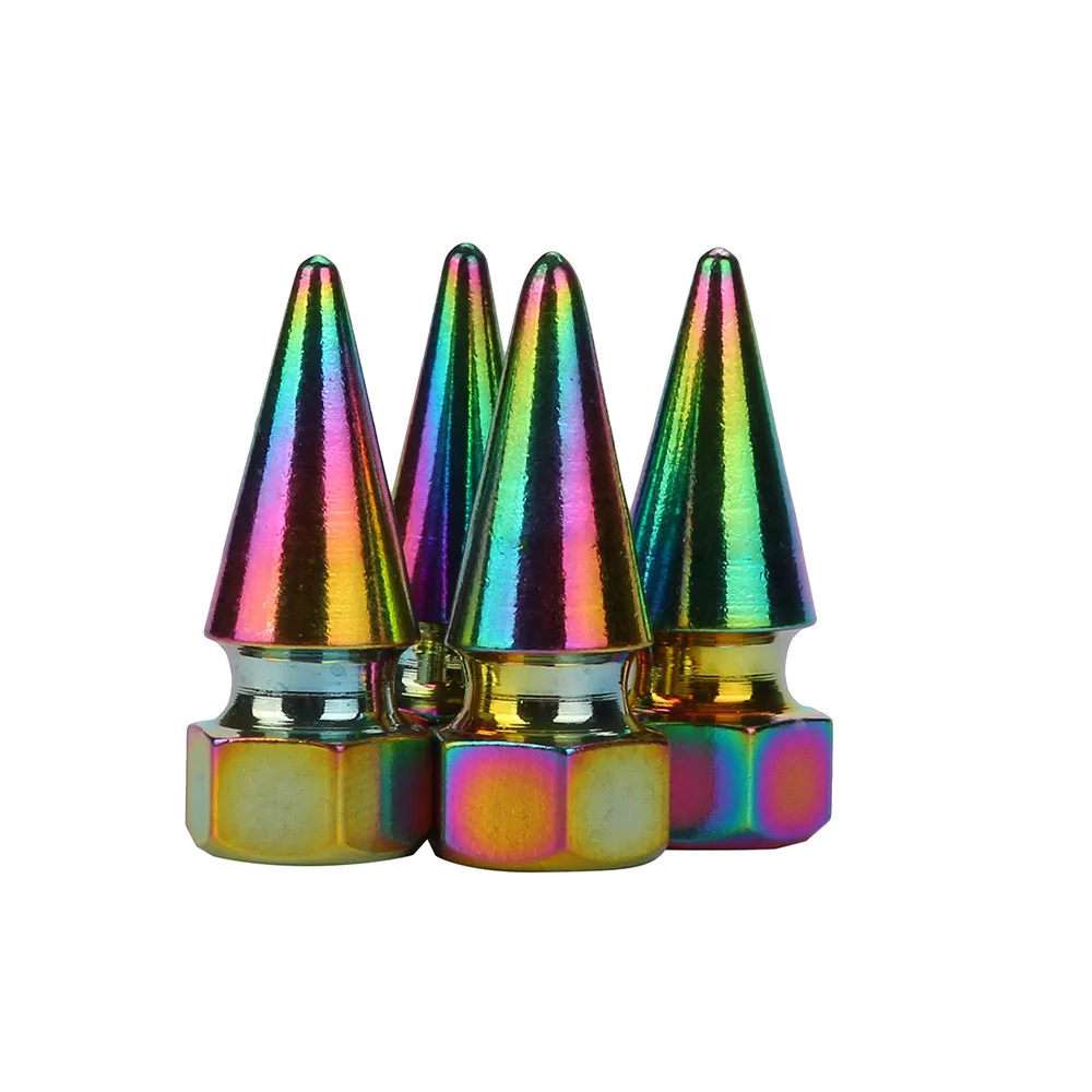 

Color Aluminum Alloy Car Tire Valve Cover Bomber Thunder Car Design Car Truck Valve Cover Tire Wheel Valve Wheel Cap #G