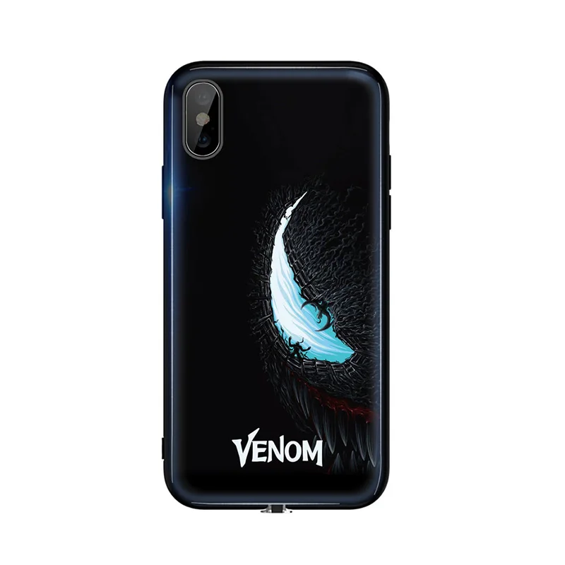 Светодиодный вспышка интеллигентая (ый) Голос Управление Venom для Iphone11Pro Max XS XR Iphone6S