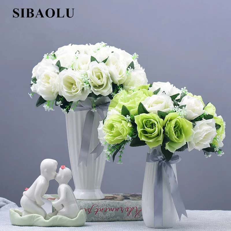 Современная модная белая керамическая ваза для цветов домашнее украшение