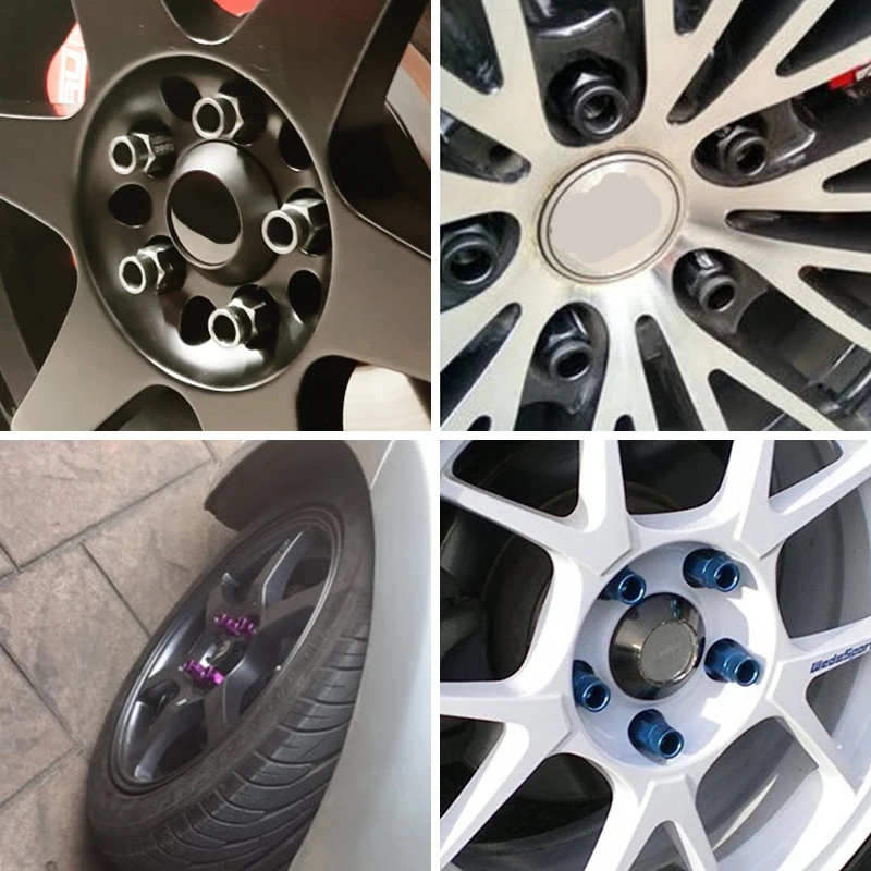 20 шт. D1 Spec универсальные гайки для гоночных колес алюминиевые 50 мм 40 JDM Гайки