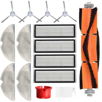 

15pcs Brush Tools Side Kit Brush Filter Cloth Set For Xiaomi 1C Vacuum Vacuum cleaner side brush main brush wiper kit side brush