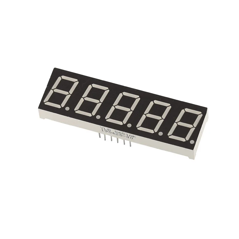 Display a 7 segmenti rosso/blu/verde/bianco da 0.39 pollici Display a LED da 0.39 "display a led digitale serie tubo digitale 1/2/3/4/5 Bit - Image 5