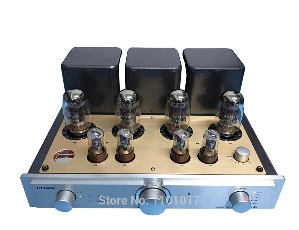 RFTLYS A5 KT88 ламповый усилитель HIFI EXQUIS интегрированный Push & Pull AMP с Bluetooth 1