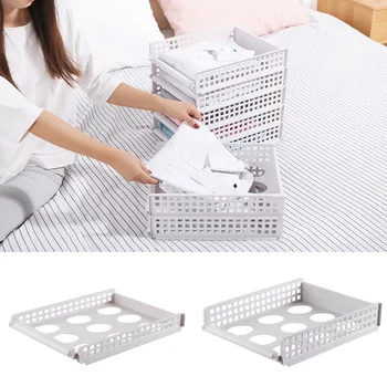 

Plastic Storage Rack Stackable Clothes Drawer Style Storage Shelf for Toy Sundries UND Sale