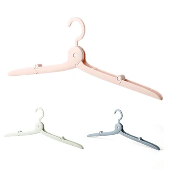 

10Pcs Portable Folding Hanger Multi-Functional Travel Hanger Camping Travel Clothing Drying Cloth Hangers Storage