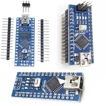 

Nano V3.0 ATmega168 / 328P / FT232 3.3 / 5V 16M microcontroller for arduino ATF with bootloader compatible diy electronic