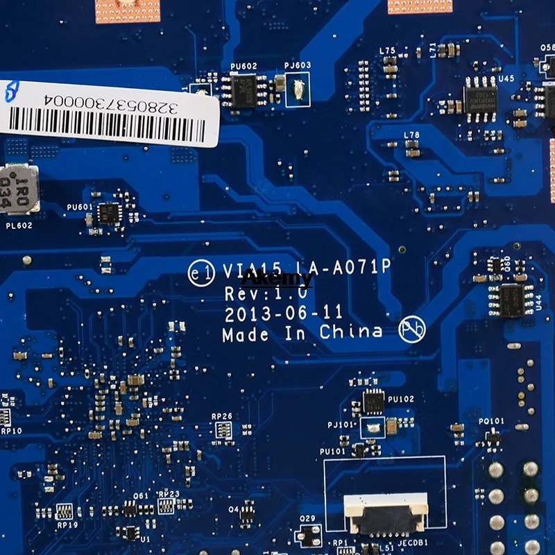 Оригинальная материнская плата для lenovo B550 23 AIO MB VIA15 LA-A071P LGA 1150 HD8850 2G GPU DDR3 90004107 полностью протестирована