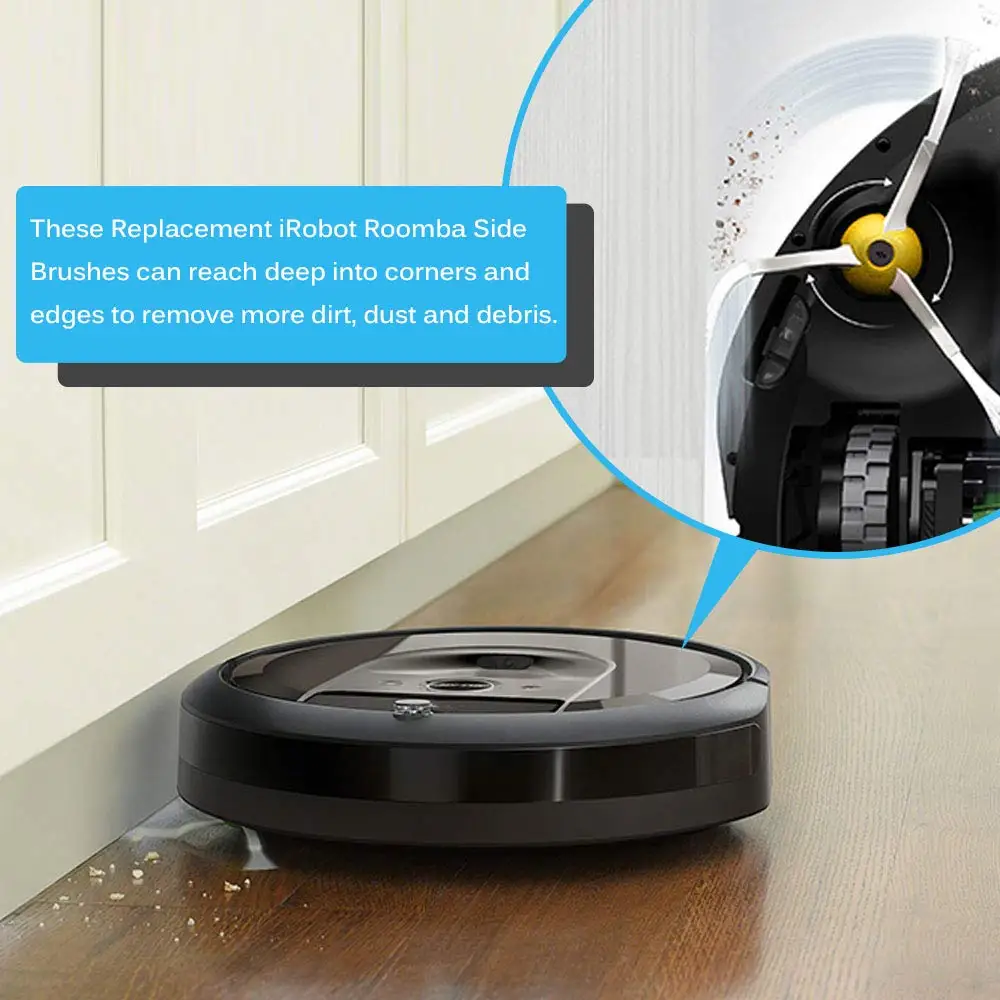 Replenishement комплект для iRobot Roomba 805 860 870 871 880 890 960 980 аксессуары вакуума, Запчасти экстракторы с односторонним доступом фильтры боковым щеткам обеспечен