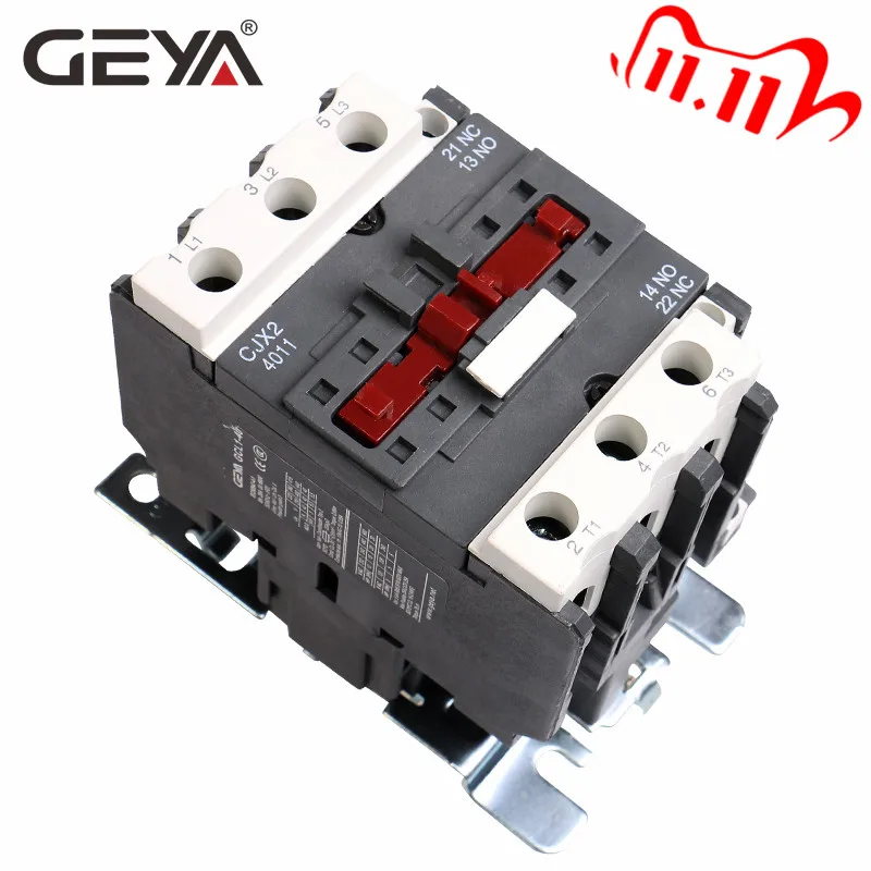 GEYA 5011 6511 промышленный магнитный контактор 3 Phase40A 50A 65A на din рейке Telemecanique AC 220 В или
