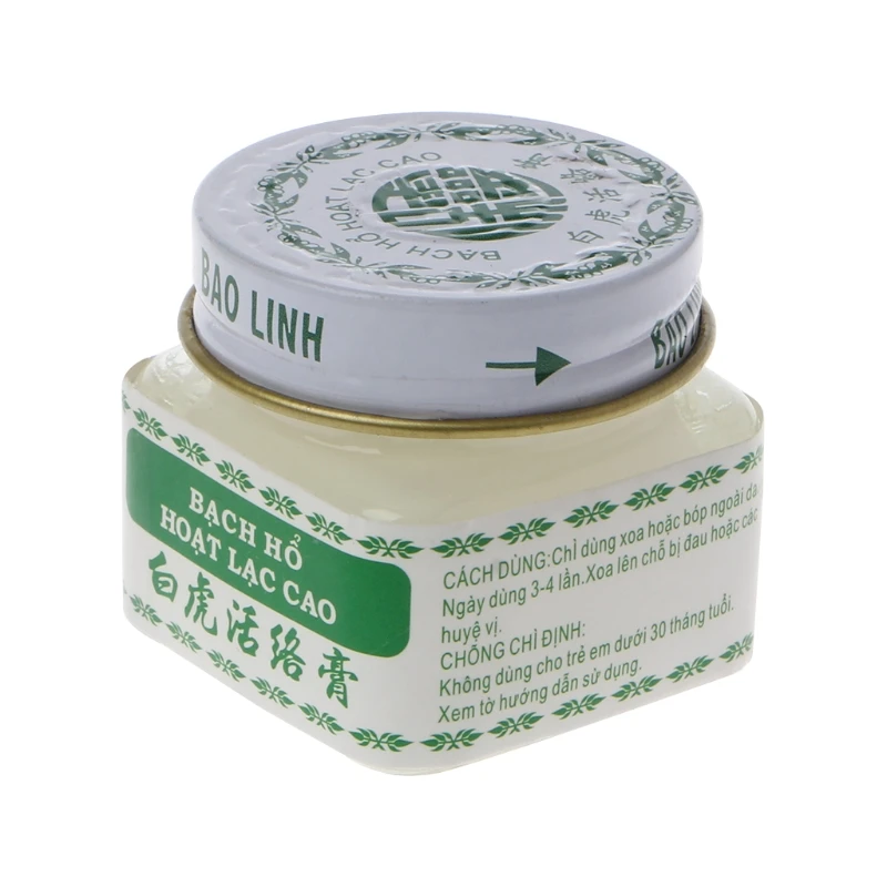 

Vietnam White Tiger Balm For Headache Toothache Stomachache Vaume