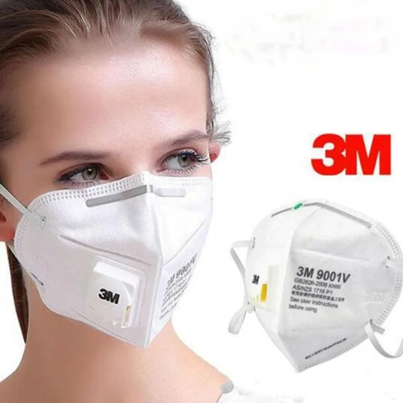 

10pcs 3M KN95 Face Mask Anti-dust PM2.5 Fog Standard Masks Anti Particles Influenza-proof Riding Protective Adult Unisex Masks
