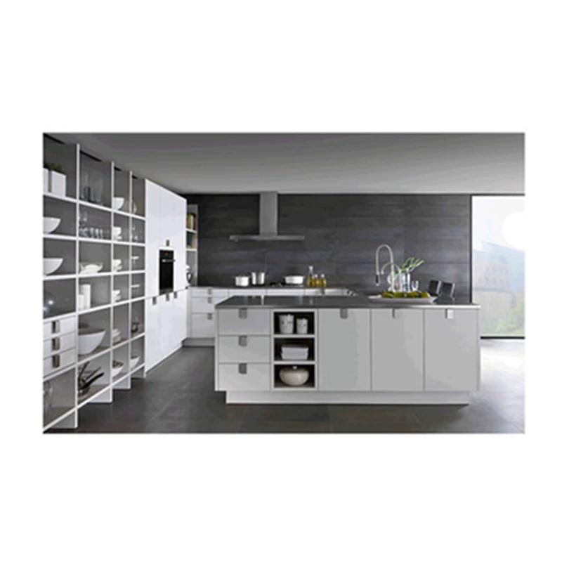 Фабричные магазины Американский Проект Европейский стиль дизайн Китай современные белые кухонные шкафы