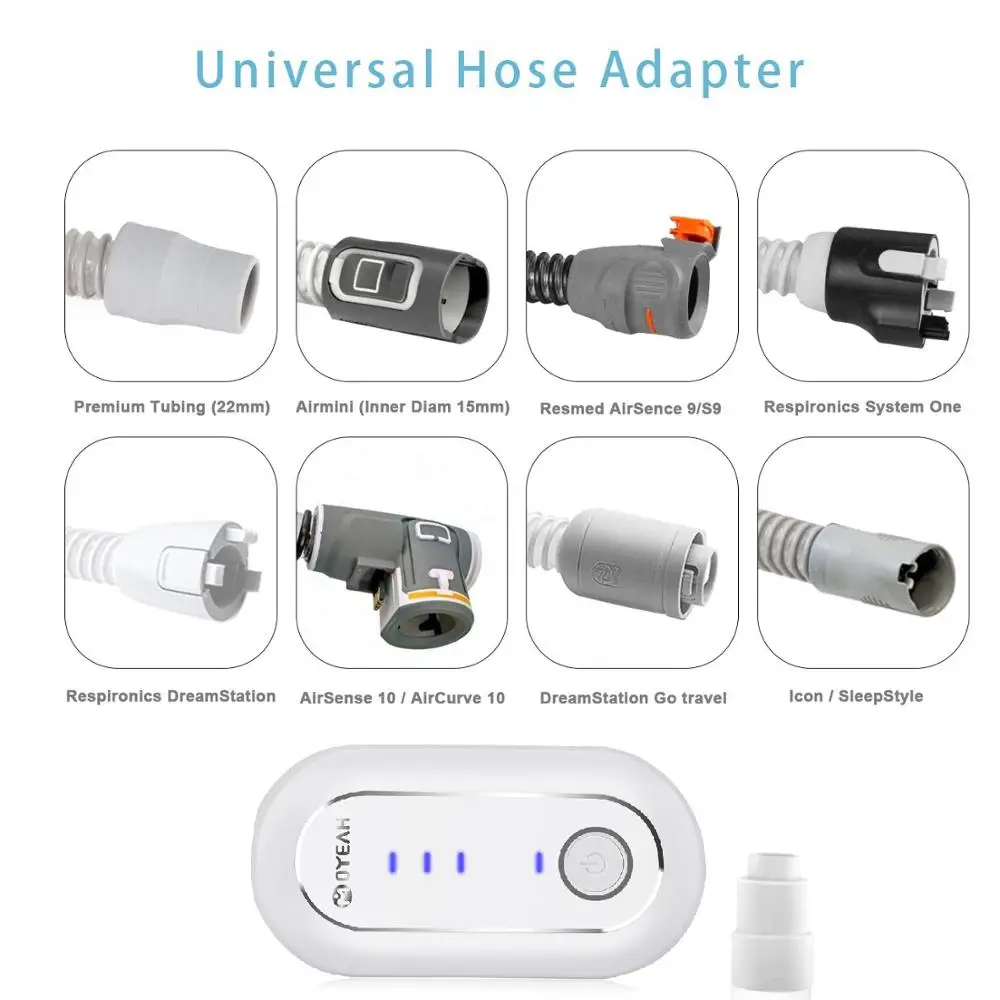 MOYEAH CPAP очиститель дезинфицирующее средство с герметичной сумкой стерилизатора и