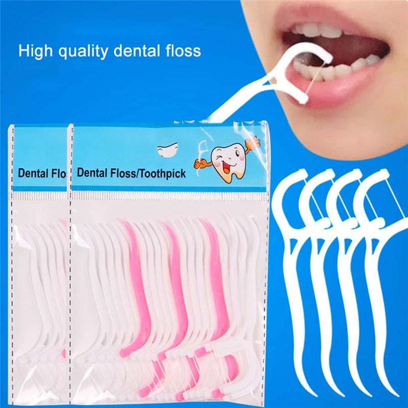 

New Flossing Flossing Family Packing Safety Disposable Dental Floss Toothpicks Health Care Ultimate Freshness Polyester Yarn
