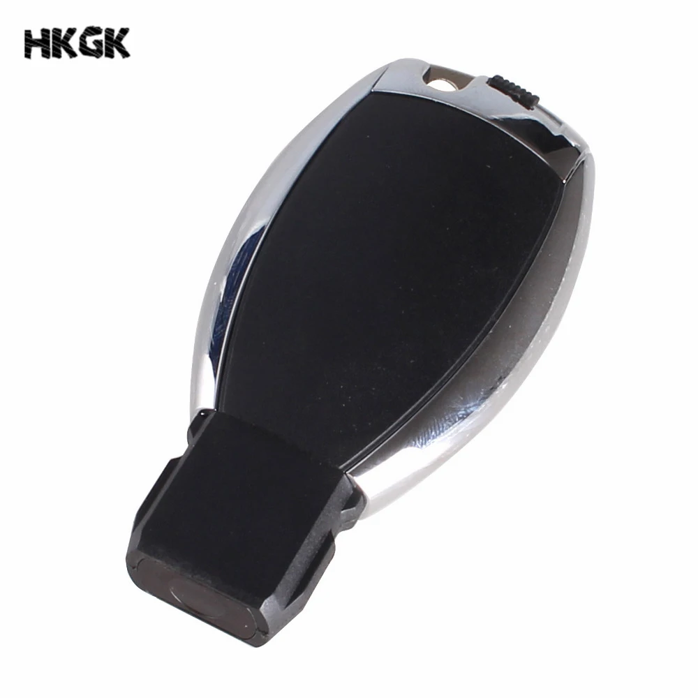 Key Shell 3 button Smart Key Case Shell With Battery Clamp Holder For Mercedes Benz W211 A C E G S R SL ML GML CL GL CLS CLA CLK SLK GLK