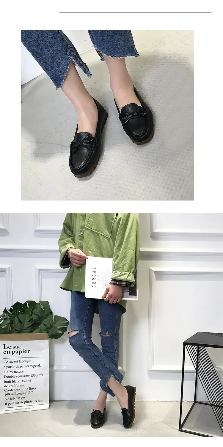 2022 Spring New White Nurse Shoes Rubber Sole Flat Thin Shoes Soft Sole Soft Breathable Comfortable Shoes Zapatos De Mujer