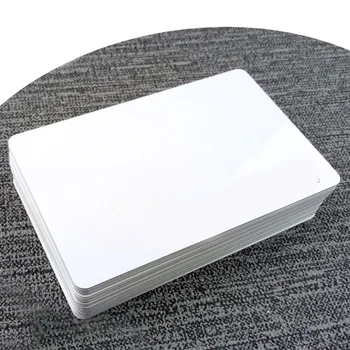 

Chip magnetic stripe white card access control attendance IC card