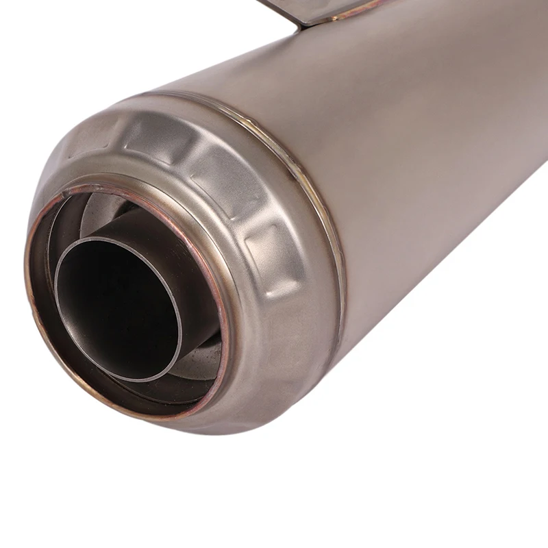 60mm Motorcycle Universal Exhaust Tail Tips Muffler Vent Pipe Short for Dirt Bike ATV Stainless Steel - Image 5