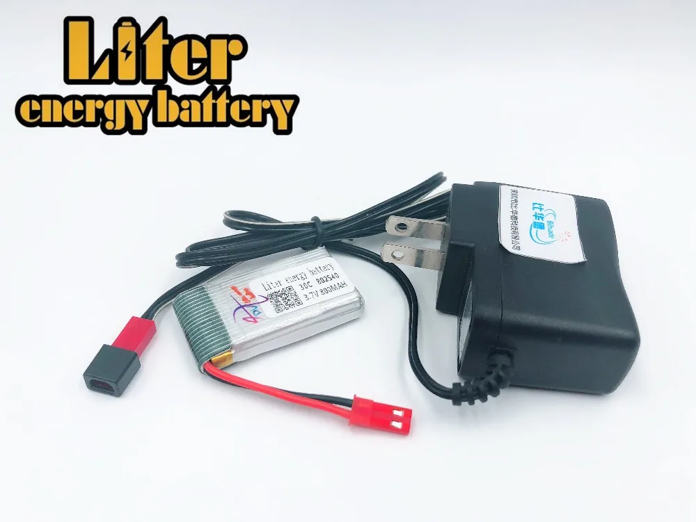 3,7 V 800mAH Lipo батарея для 509W DFDF161 пульт дистанционного управления Вертолет 3,7 V 800mAH 3,7 Lipo батарея 802540 30C+ зарядные устройства