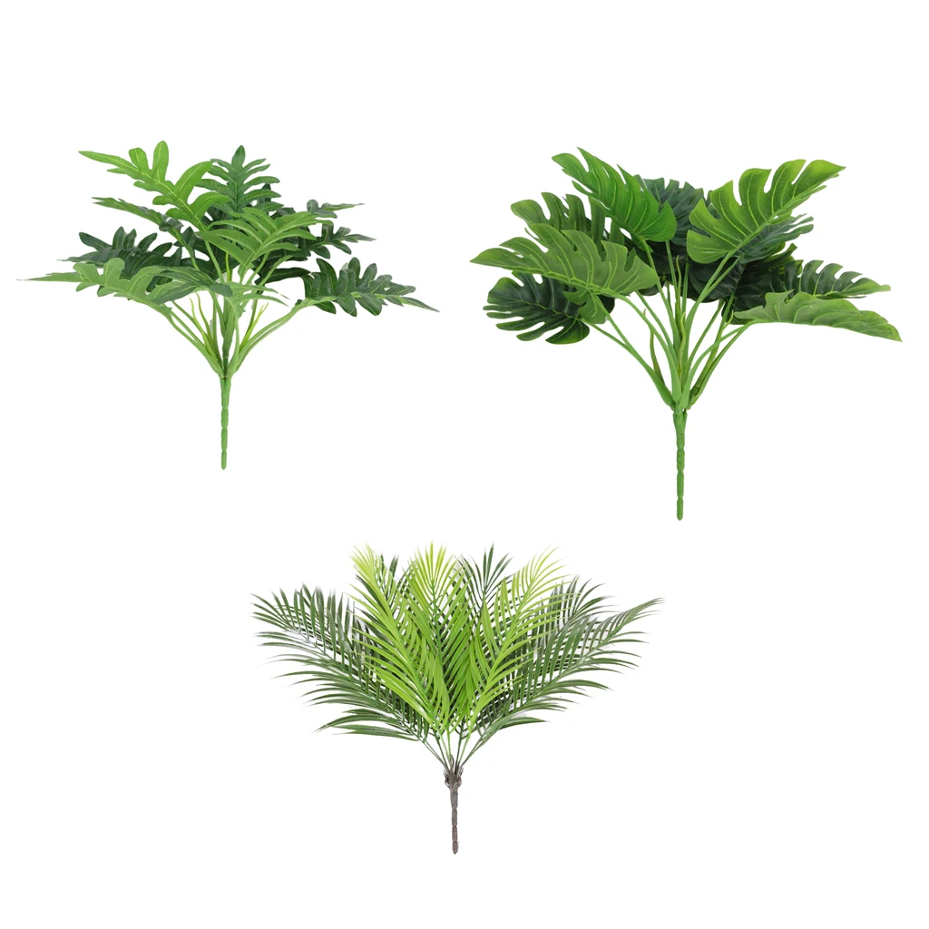 Imitation Leaf Artificial Grass Leaves Plant for Holiday Home DIY Floral Decoration