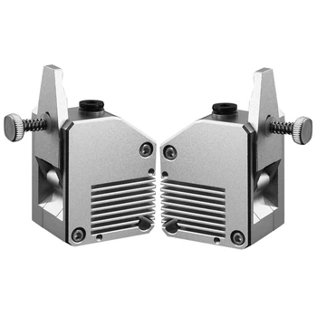 

Full Metal 3D Printer Soft Consumables Bondte BMG Reduction Extruder Dual Gear Feed Silver
