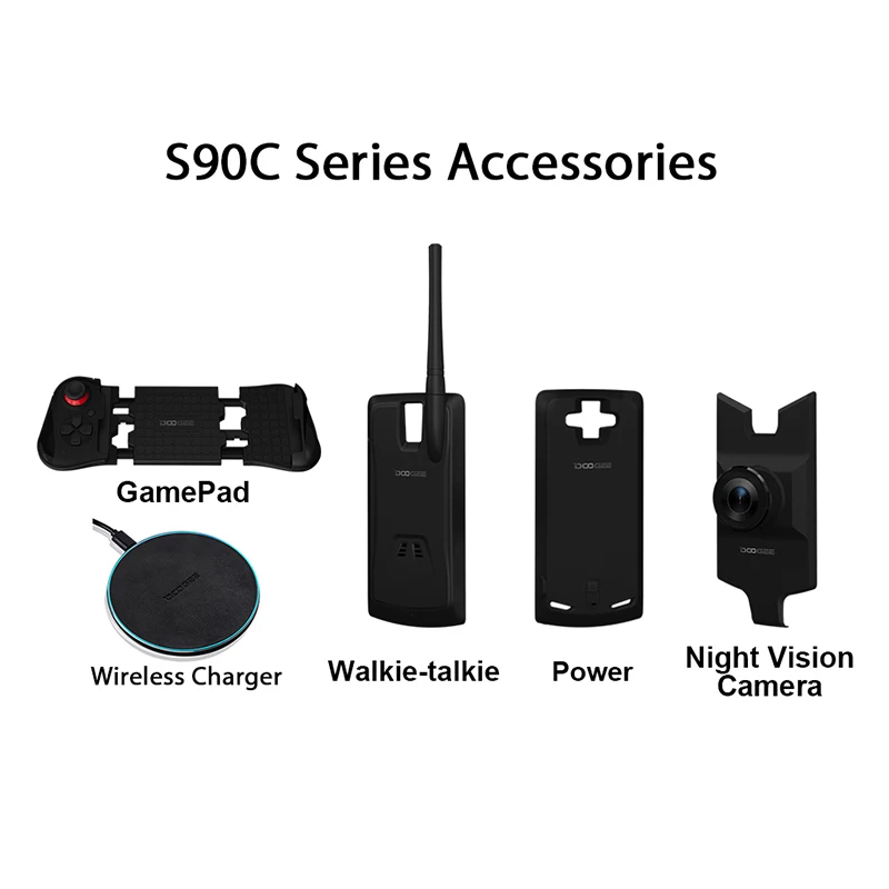 DOOGEE S90 Series Night Vision Module Mobile Power Walkie-talkie Accessories | Мобильные телефоны и аксессуары