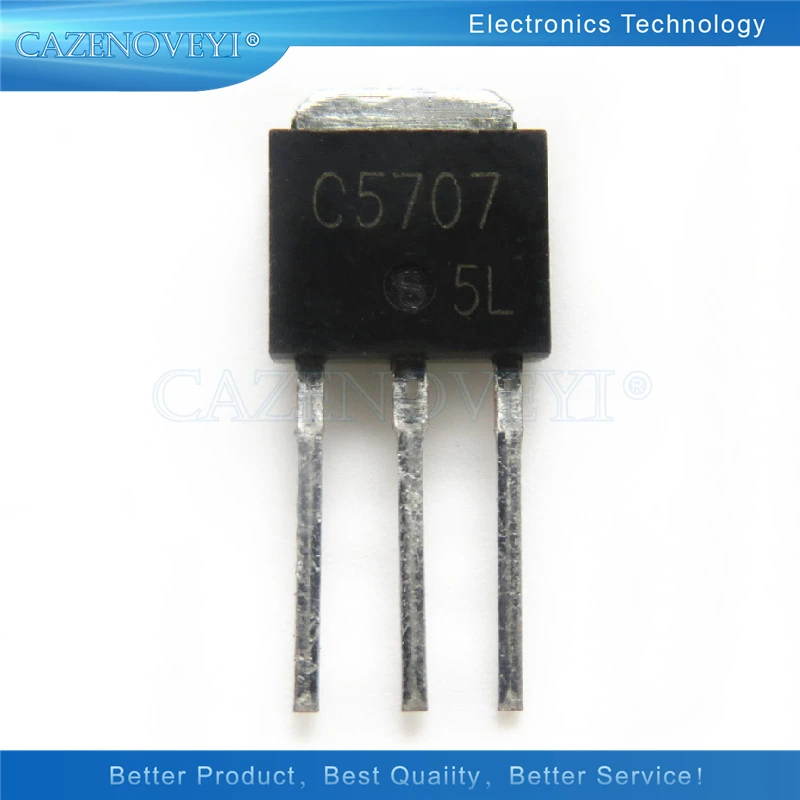 10pcs/lot 2SC5707 TO 251 C5707 TO251 In Stock|Интегральные схемы| |