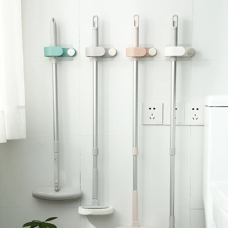 1 шт. настенный держатель для швабры с ручкой стойка щетка экономии пространства