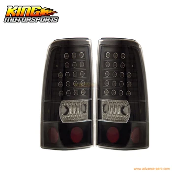 

Fit For 2003-2006 Chevy Silverado LED Tail Lights Black Lamps 04 05 USA Domestic Free Shipping