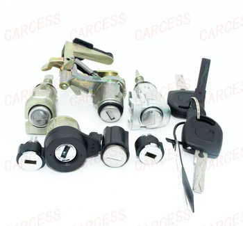 

WHOLE LOCK SET IGNITION SWITCH DOOR TRUCK LOCK STORAGE LOCK FOR VW POLO Manual Vehicle 1U0837167C/168C