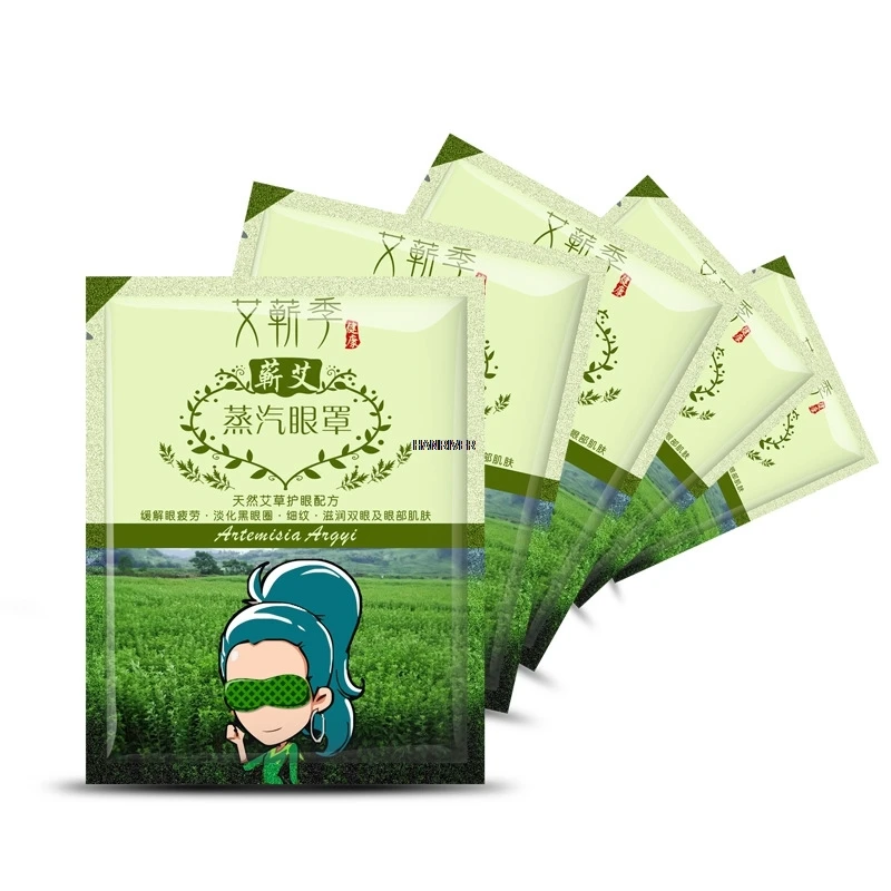 

10pcs/lot Steam Eye Mask Eye Massage Stickers Sleep Eye Patch Self-heating Hot Compress Eye Goggles Relieve Eye Fatigue