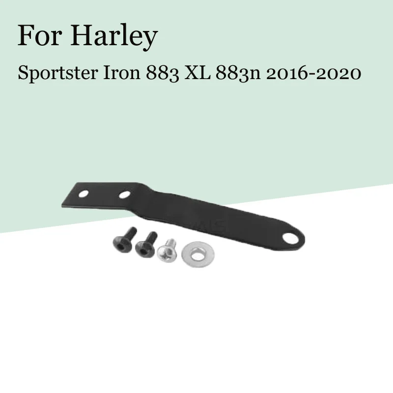 Для Harley Sportster Iron 883 XL 883n 2016-2020 съемное металлическое фиксированное сиденье для