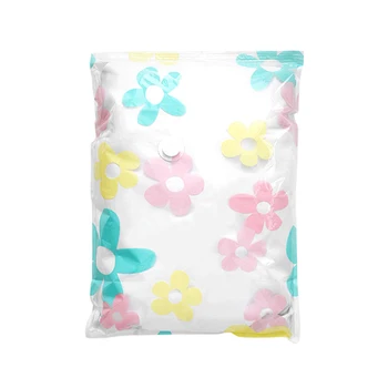 

High Compression Capacity Vacuum Bag Package Compressed Organizer Foldable Storage Bag For Quilts Clothes Transparent Space Save