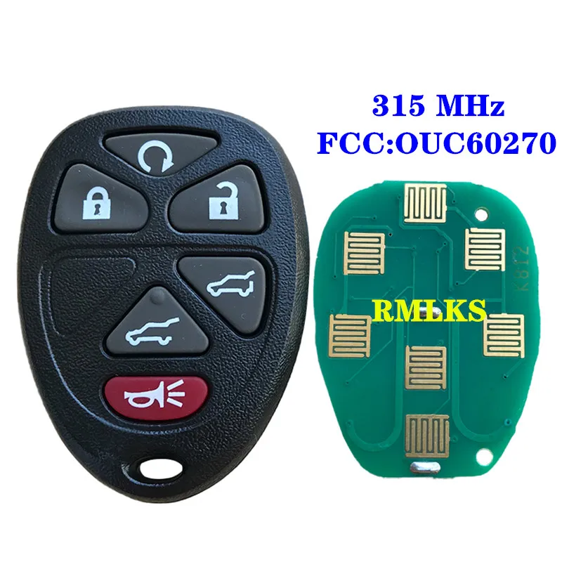New Keyless Entry Remote Key Fob For Chevrolet Tahoe Traverse GC Yukon 2007 2008 2009 2010 2011 2012 2013 15913427 Car key