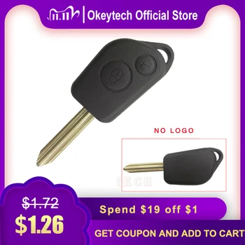 

2 Button Remote Entry Key Fob Cover Case Shell For Citroen Elysee Picasso Saxo Xsara Berlingo Key Replacement Auto Car Styling