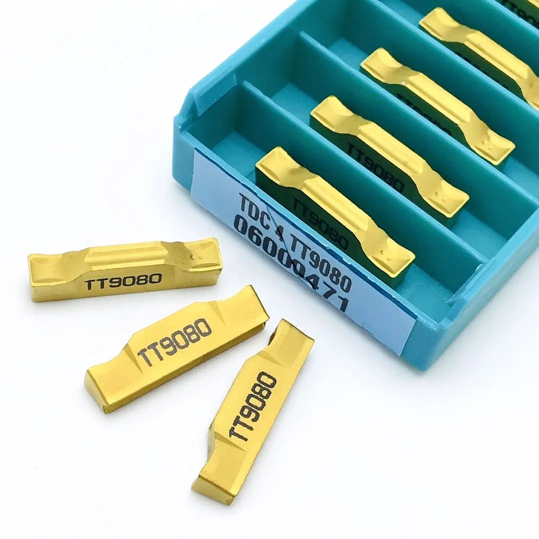 Токарный инструмент TDC2 TDC3 TDC4 TT9080 TT9030 твердосплавная вставка TaeguTec 2 мм 3 4