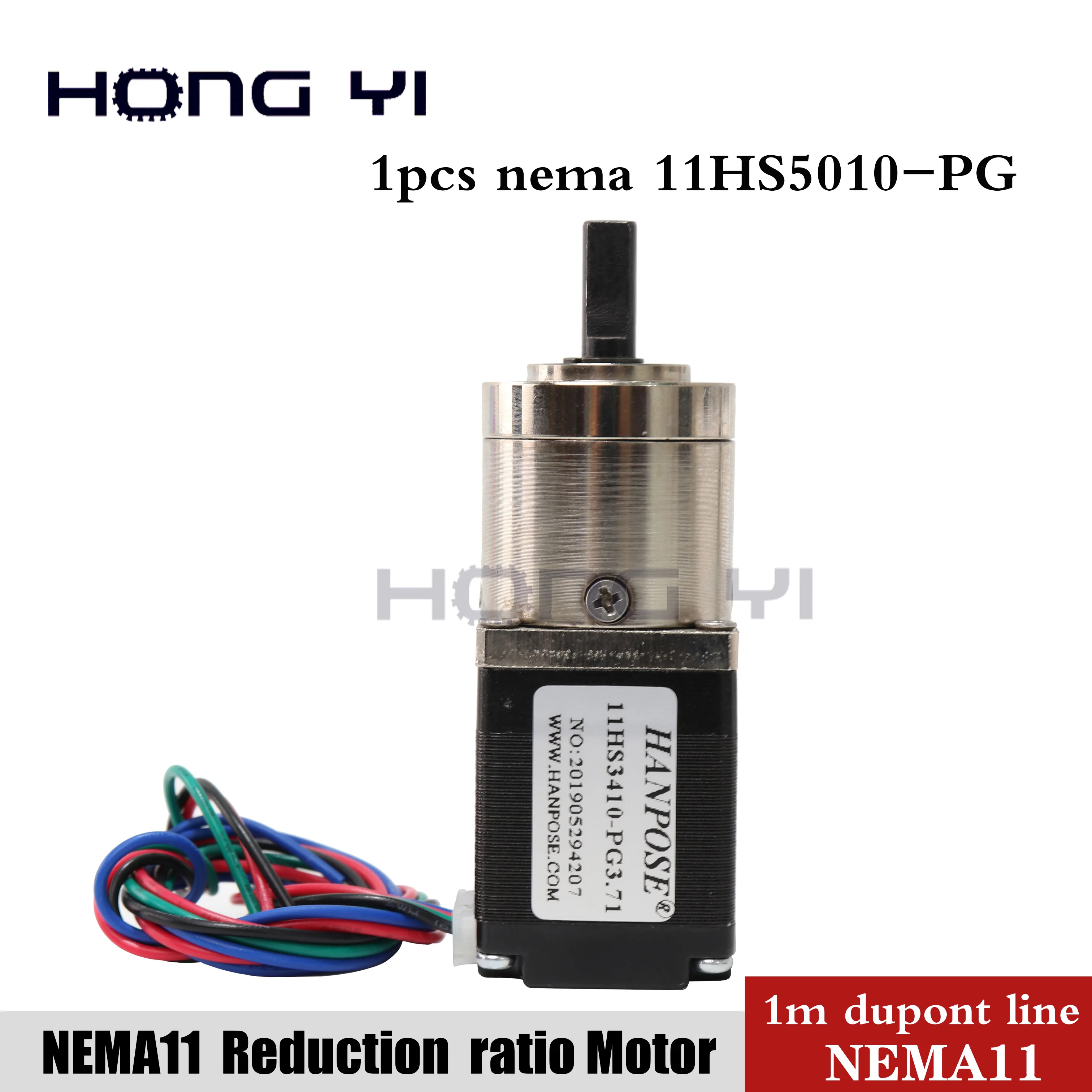 

Free shipping 1pcs Nema 11 planetary gearbox stepper motor 4-lead 11HS5010-PG 28 motor Extruder Gear Stepper Motor Ratio 5.18:1