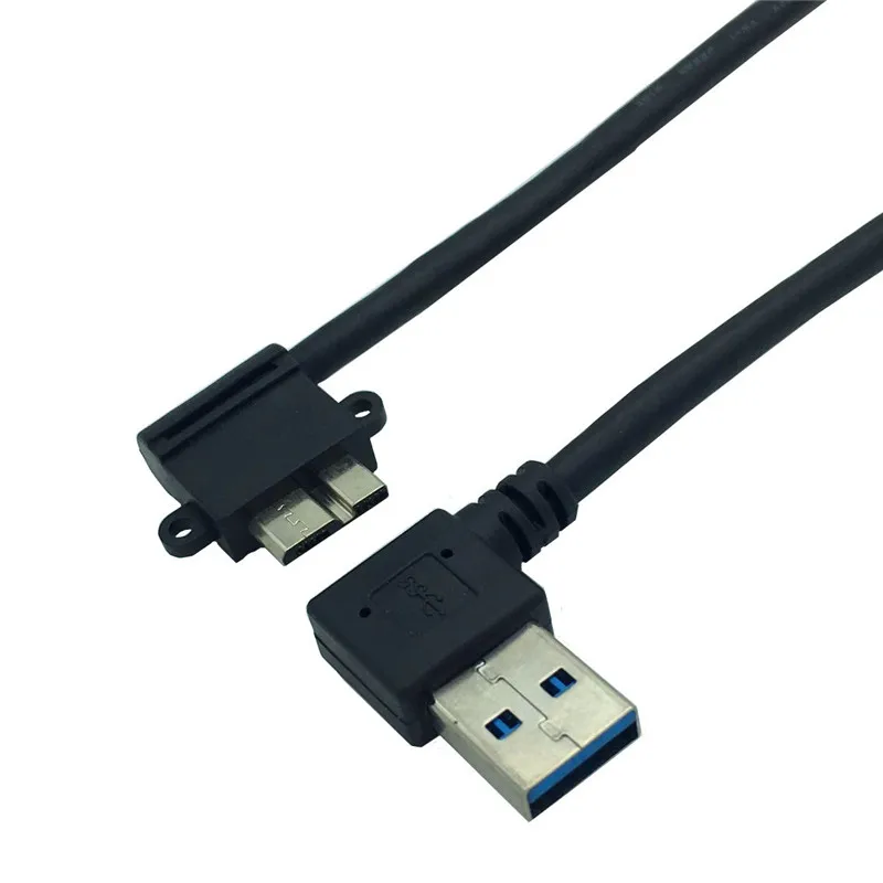 Прямоугольный шнур USB 3 0 к Micro B для внешнего жесткого диска Toshiba (зарядка и кабель