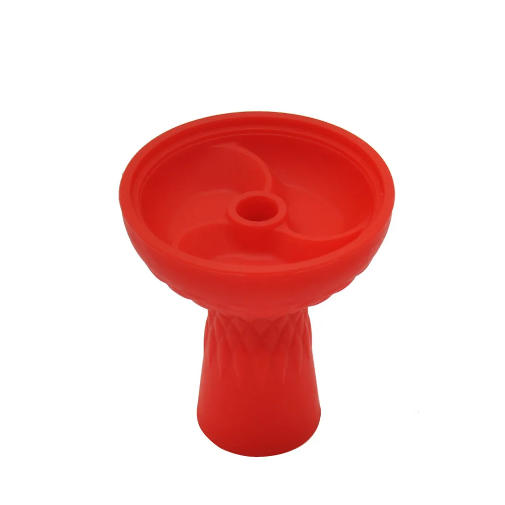 General type silica gel hookah bowl,sheesha pot?hookah accessories, high temperature resistant, easy to clean, with silicone pro