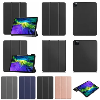 

For iPad Pro 11 2020 Stand Case PU Leather Smart Cover Auto Sleep Wake Up