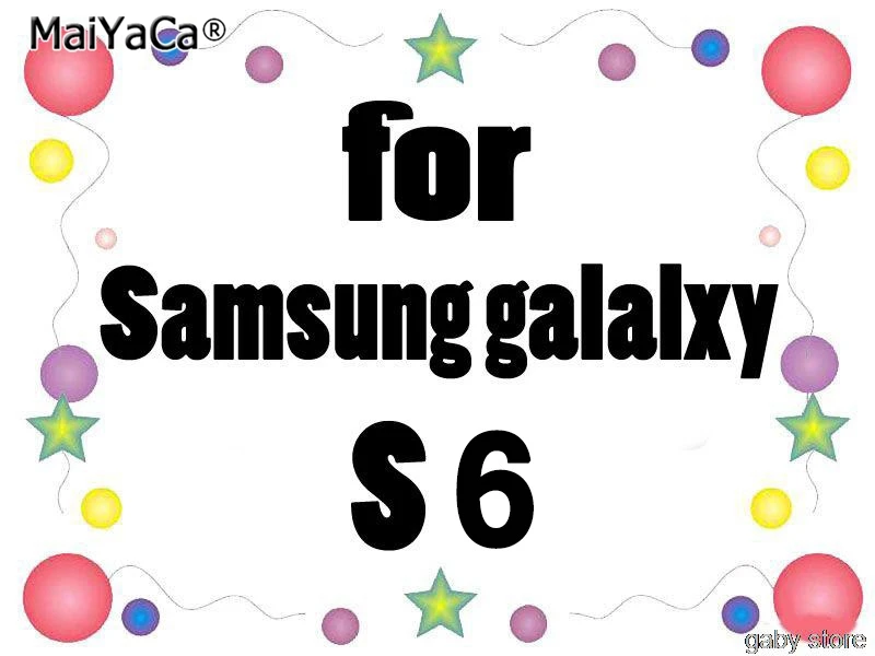 for galaxy S6 MaiYaCa секс девушка чехол для телефона чехол для iPhone 5 6 7 8 plus 11 pro X XR XS max samsung S6 S7 edge S8 S9 S10 - Цвет: for galaxy S6