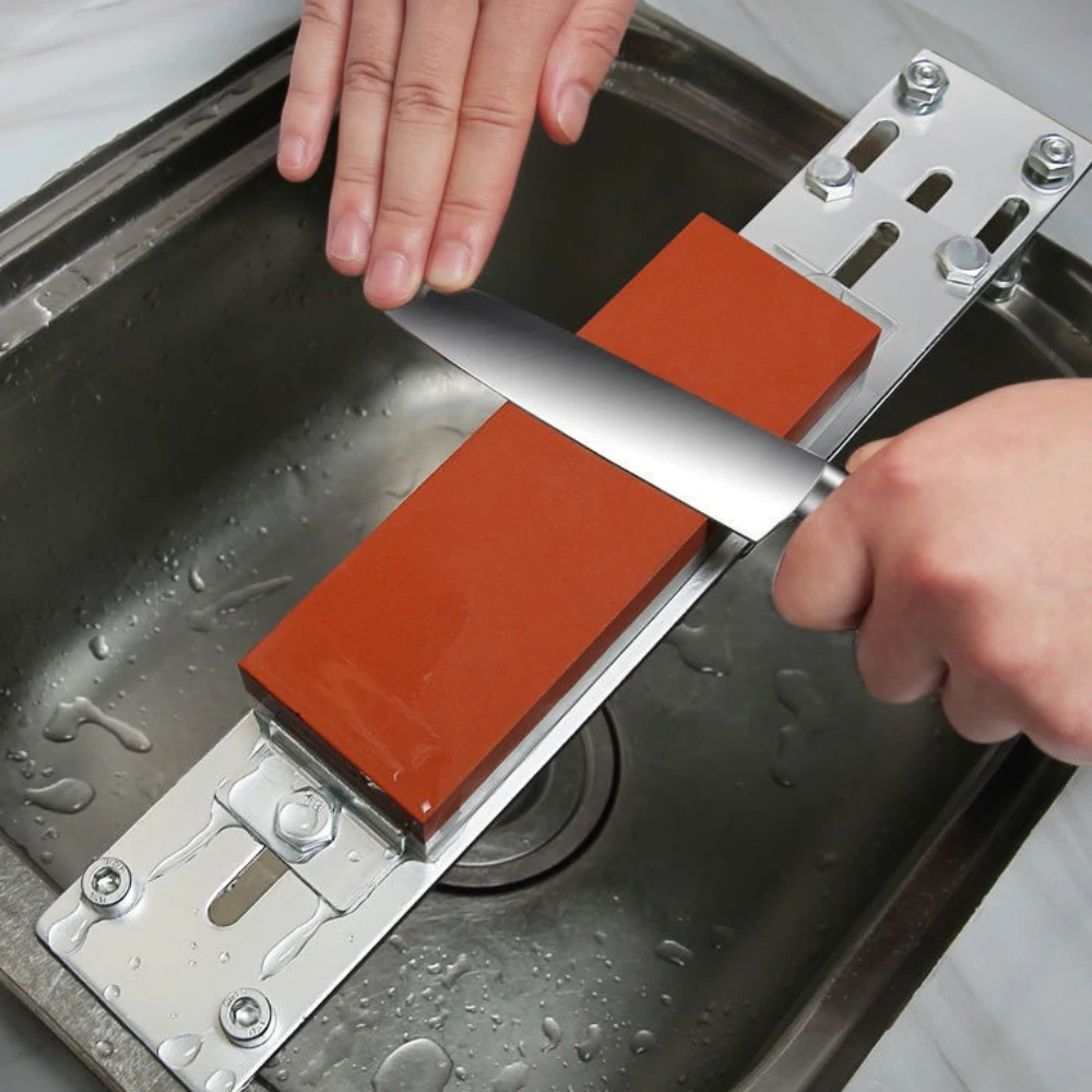 Оцинкованное крепление для точильного камня регулируемая заточка над раковиной