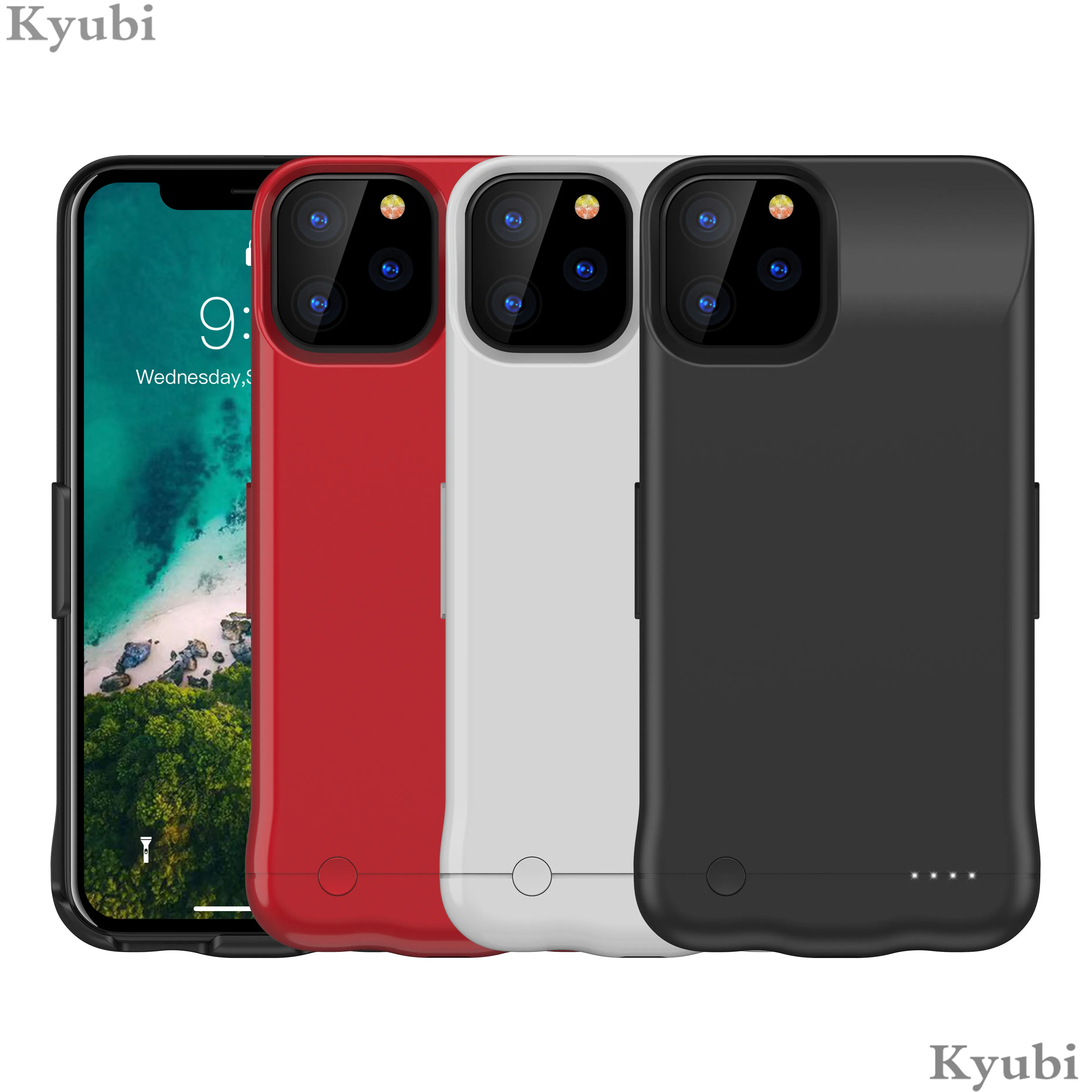 6200 мАч Внешний аккумулятор зарядное устройство чехол для iphone 11 Pro Max ультра тонкий портативный беспроводной зарядный чехол для iphone 11 Pro Max