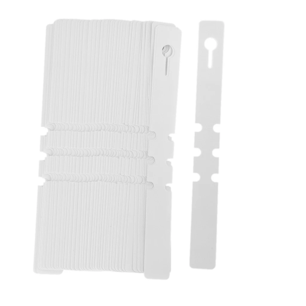 100pcs Wrap Around Plastic Plant Labels Tree Twigs Tags 5 Colors