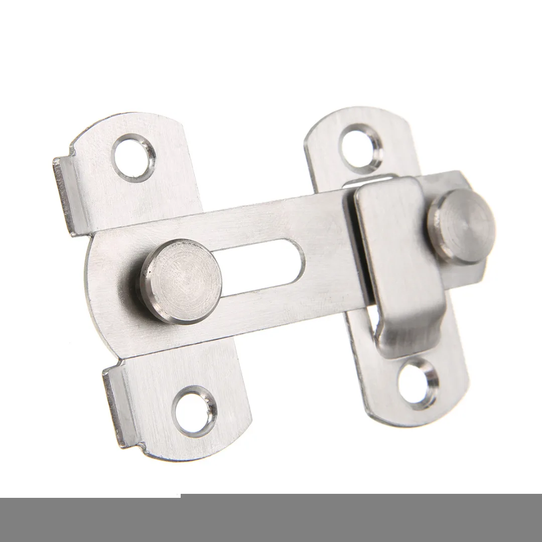 1Set Small Size Door Lock Bolt Window Guard Latch Bolt Stainless Steel