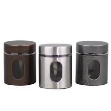 Xin Jia Yi упаковочная коробка с окном круглая жестяная коробка для чая серебряные банки для кухни набор Копилка Китайский Пуэр цветок жестяная банка для чая